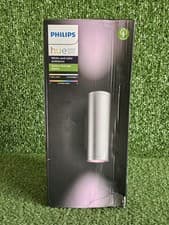 Image of Philips Hue Appear Colour Smart LED Outdoor Wall Light - Stainless Steel