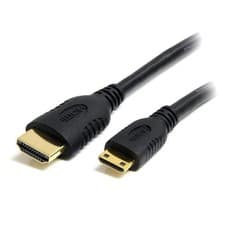 Image of StarTech 50cm Mini HDMI to HDMI Cable with Ethernet - 4K 30Hz High Speed Mini...