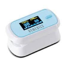 Image of Homedics Oxywatch Finger Pulse Oximeter Heart Rate Monitor