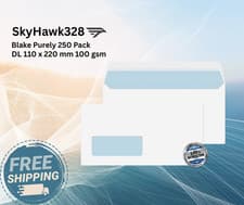 Image of Blake Purely Everyday DL 110 x 220 mm 100 GSM Window Peel & Seal Wallet...