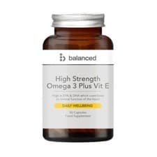 Image of High Strength Omega 3 + Vit E 50 Gel Caps - Reusable Bottle | 1 x 50gelcaps