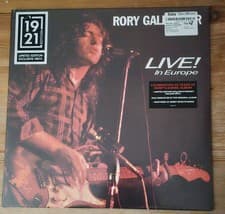 Image of Rory Gallagher Live In Europe Ltd Hmv 1921 Vinyl New Sealed