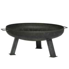 Image of Fire Bowl "XXL" 55cm Basket Metal Party Garden Wood Burn Heat Solid Top