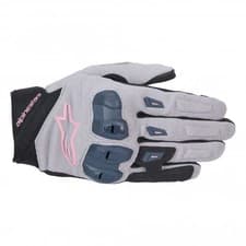 Image of Alpinestars Ladies Short Sports Gloves - Stella SP X 1 (Mid Grey/Black/Asphalt)