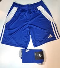 Image of Adidas Tiro 24 Training Shorts 13-14Y + Socks | Junior Kids Football Zip Pockets