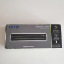 Image of BRAND NEW Epson J291A Workforce DS-30 Portable 600dpi Colour Document Scanner