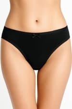 Image of 12PACK Women Bikini Brief 100% Cotton High Leg Ladies Knicker Underwear Pack Lot