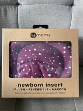 Image of 4Moms MamaRoo/ RockaRoo Reversible Plush Newborn Insert Maroon