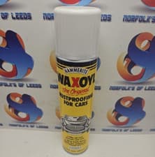 Image of Hammerite Waxoyl Clear Aerosol CAR RUST PROOFING treatment Kills old rust 400Ml