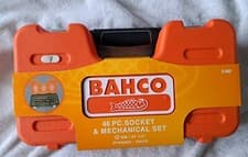 Image of Bahco S460 46 Piece Ratchet Socket Set 1/4" Drive and Screwdriver Bits