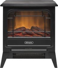 Image of Dimplex Microstove Electric Stove Fire 1.2kW Adjustable Heater Black MCFSTV12E