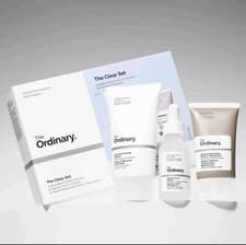 Image of The Ordinary Clear Skincare Set Three-Piece Essentials