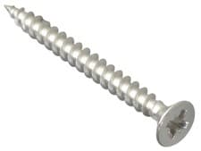 Image of Forgefix - Multi-Purpose Pozi Screw CSK ST Stainless Steel 4.0 x 40mm Box 200