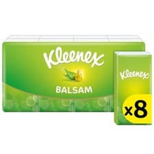 Image of Kleenex Balsam Pocket Pack Tissues, 8 Pocket Packs