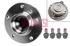 Image of FAG 713 6493 80 WHEEL BEARING KIT FRONT AXLE FOR BMW,BMW (BRILLIANCE)
