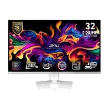 Image of MSI MPG 321URXW QD-OLED 32" QD-OLED 4KUHD 240Hz Height Adjustable Gaming Monitor