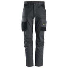 Image of Snickers 6803 All Roundwork Slim Fit Stretch Work Trousers No Knee Pouch