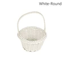 Image of Rattan Woven Storage Baskets For Plant Home Wedding