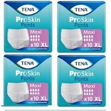 Image of TENA ProSkin Pants Maxi - Extra Large - Incontinence Pants - 4 x Packs of 10