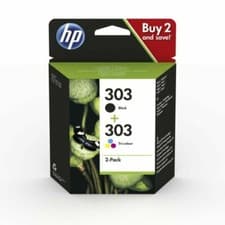 Image of HP 3YM92AE 303 Black and Tri-Colour Original Ink Cartridges - 2 Pieces