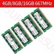 Image of For Crucial 16GB 8GB 4GB 2GB 1GB DDR2 PC2-5300S 667MHz 200Pin RAM Laptop Lot UK