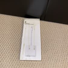 Image of OFFICIAL GENUINE APPLE LIGHTNING TO USB 3 CAMERA ADAPTER A1619 ORIGINAL NEW