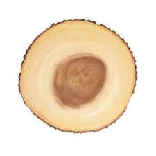 Image of Artesà Rustic Acacia Wood Round Serving Board - Large