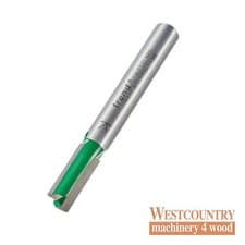 Image of Trend C006AX1/4TC CraftPro Two Flute Straight Router Cutter 6.3mm Dia x 15.9mm C