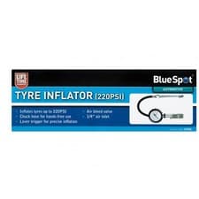 Image of BlueSpot Tyre Pressure Gauge (220PSI) Inflator Air Line Pump