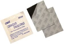 Image of Summit Interior Mirror Adhesive Pads Kit With Cleaning Wipe - Pack of 2