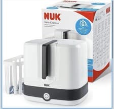 Image of NUK Vario Express Electric Steam Baby Bottle Steriliser White