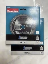 Image of X4 Makita 136mm 30T Metal Cutting Circular Saw Blade 136x20mm 30T B-33526