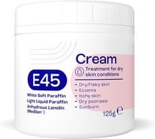 Image of E45 Cream 125 g – Moisturiser for Dry Skin and Sensitive Skin