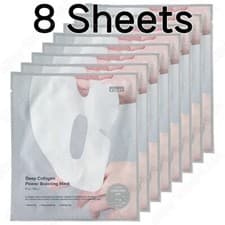 Image of SUNGBOON EDITOR Deep Collagen Power Boosting Mask 8 Sheets Anti Wrinkle Skincare