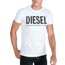 Image of DIESEL T DIEGO LOGO Mens Crew Neck T Shirt Casual Short Sleeve Summer Cotton Tee