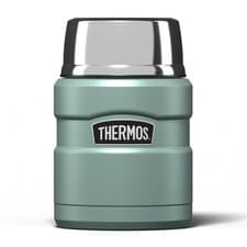Image of Thermos Stainless King Food Flask, 470ml Capacity - Sleek 470ml, Duck Egg