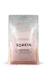 Image of Soakin Himalayan Pink Bath Salts to Detox, Cleanse & Soften skin 1kg and 5kg