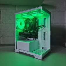 Image of Gaming PC Desktop Intel i5 16GB RAM 500GB SSD Nvidia GTX 750Ti Windows 11