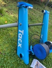 Image of Tacx T2650 Folding Magnetic Turbo Trainer - Blue Matic