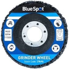 Image of BlueSpot Rust Remover Grinder Wheel 4"/100mm