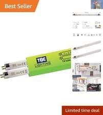 Image of T4 10W Fluorescent Tube Lamps - 352mm - 2 Pack of High Efficiency Bulbs
