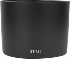 Image of ET 78 ii third party lens hood for Canon EF 135mm F2L 180mm F3.5L USM