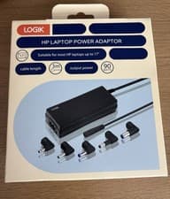 Image of BNIB LOGIK HP LAPTOP POWER ADAPTOR - 3M 90W (Suitable for HP laptops up to 17")