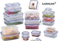 Image of Lock n Lock & Housemann Plastic Clip Top Air Tight Food Storage Container