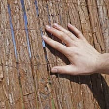Image of Garden Gear Bark Screening Garden Wood Screen Roll Fencing 4m Long Outdoor Fence