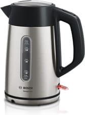 Image of Bosch DesignLine Plus TWK4P440GB Stainless Steel Cordless Kettle, 1.7 L, 3000W