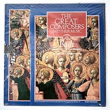 Image of The Great Composers & Their Music: #26 Bach Organ Works (12" Vinyl + Magazine)