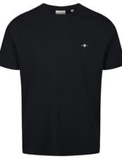 Image of GANT Mens T Shirts Shield Logo Short Sleeve Cotton T-shirt Sale Free Post