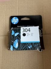 Image of HP 304 Black Cartridge ink | Original | N9K06AE - exp 12/27 - New