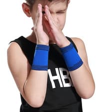 Image of 1Pair Children Kids Ankle Compression Brace Support for Cycling Running Fitness